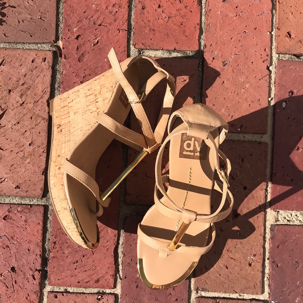 Dolce Vita Cork Wedges